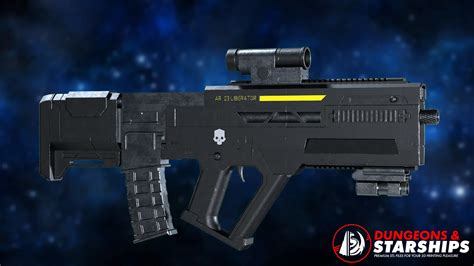 ar  liberator rifle helldivers   model  dungeonsandstarships