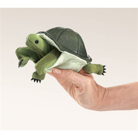 marine discovery centre turtle finger puppet