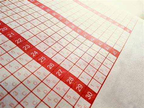 student exam answer sheet  stock photo public domain pictures