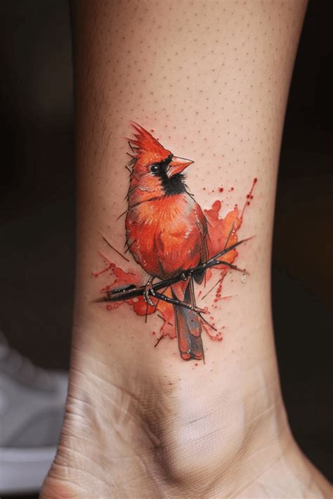 Beautiful Cardinal Tattoo Ideas with Symbolism