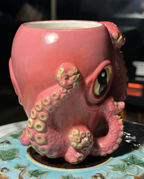 Pink Octopus Mug | Collectors Weekly