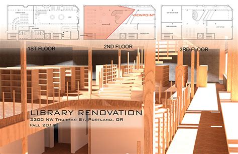 Library Renovation on Behance