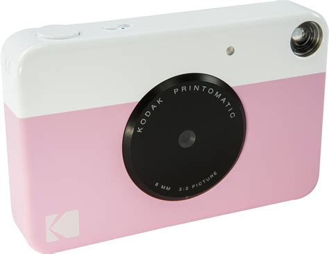 Фотоапарат за моментни снимки KODAK PRINTOMATIC ZINK, розов ...