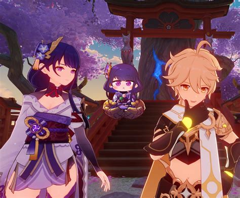Eiko with her parents 🥰 (by Aepuru arts) : r/Aether_Mains
