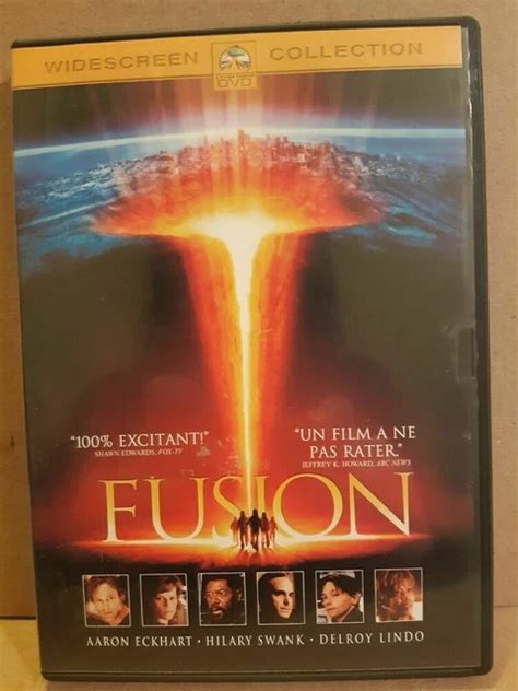 fusion aaron eckhart hilary swank dvd eur  picclick