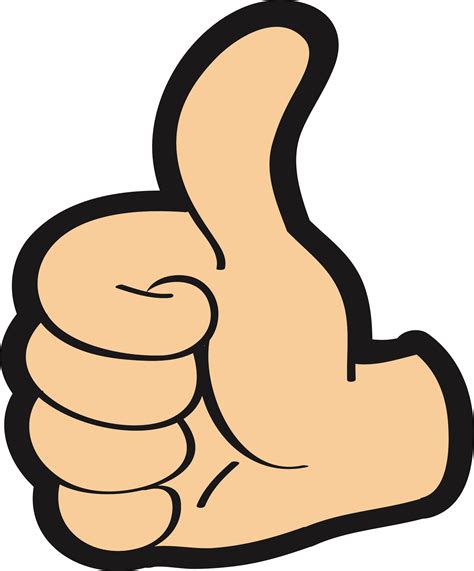 Big Thumbs Up Sign Hd PNG Transparent Background 1990x2400px - Filesize