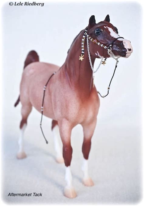 Red Roan Sabino Part Arabian | BreyerHorseRef