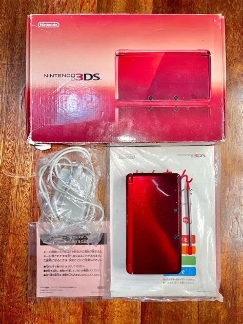 nintendo ds flameflare red  games gb video gaming video game