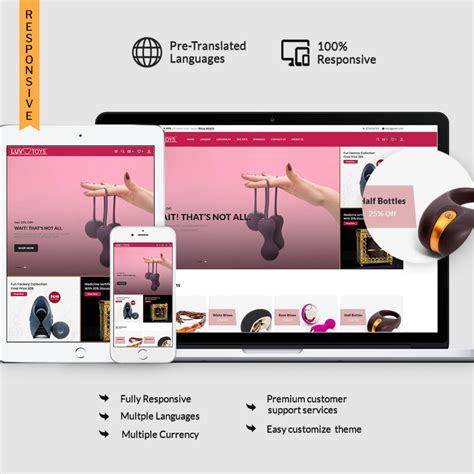 Lovetoys - The Adults, Love and Sexy Toys Store - PrestaShop Addons