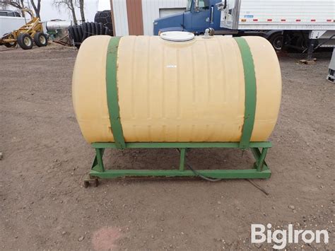 400 Gallon Poly Water Tank W/Frame BigIron Auctions