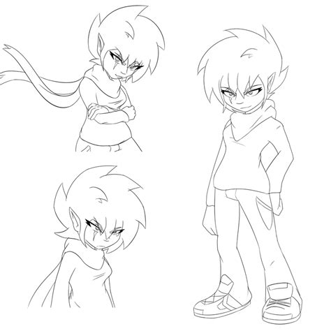 Red human by rouge2t7 on DeviantArt