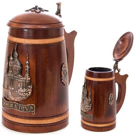 Кружка с крышкой «Киев» HandMade Present Ручная работа (UHM1622) – фото ...