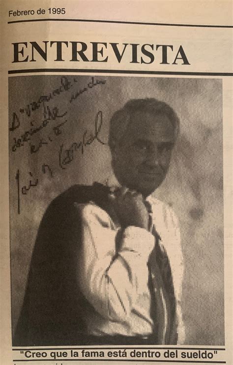 Entrevista a José María Carrascal. Febrero 1995: "La prensa local es