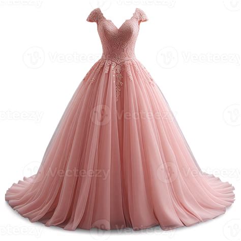Pink Lace Ball Gown Wedding Dress with Short Sleeves Elegant Bridal