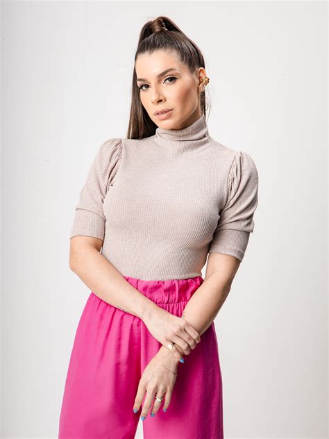 blusa Gabi nude – AERREE