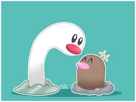 Wiglett and Diglett by Doodlecube64 on Newgrounds