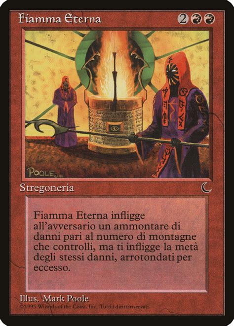 Fiamma Eterna (Eternal Flame) · The Dark (DRK) #61 · Scryfall Magic The ...