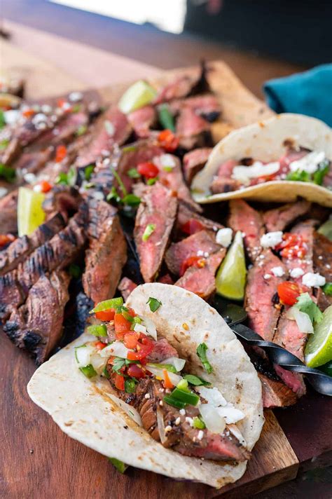 Grilled Flank Steak Tacos - Girls Can Grill