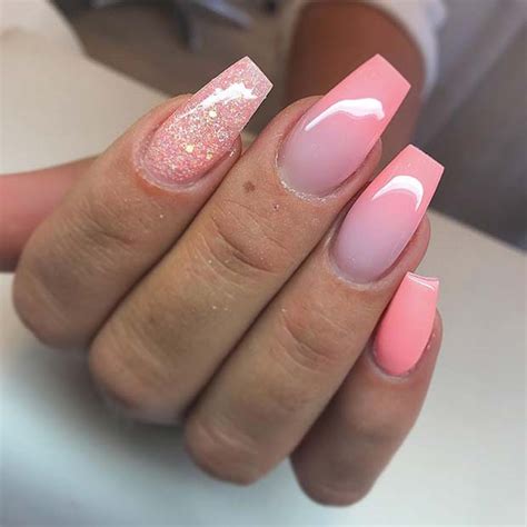 25 Best Ideas Light Pink Glitter Nails - Home, Family, Style and Art Ideas