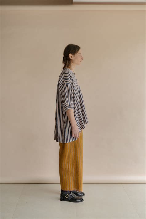 runaway bicycle jamie pant mustard stripe garmentory