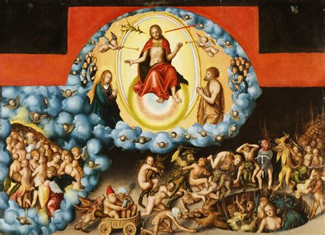 MONSTER BRAINS: Lucas Cranach the Elder - The Last Judgement (1524 - 30)