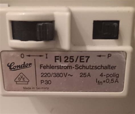 Welcher FI-Schalter ist zulässig? (Elektrik, Elektro, Elektrizität)