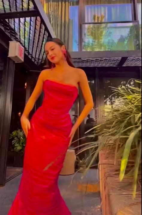 Preppy Olivia Rodrigo | Strapless dress formal, Formal dresses, One ...