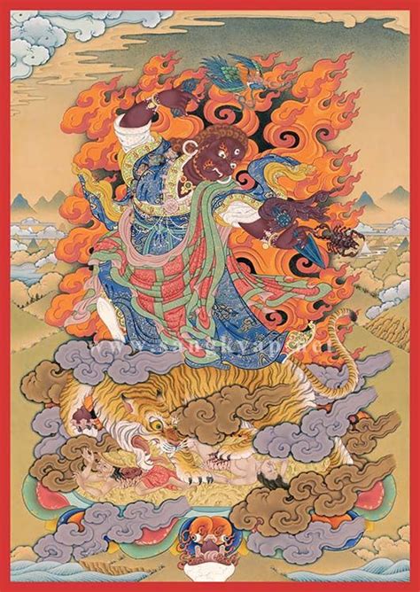 Guru Dorje Drolo / full image | Buddhist art drawing, Buddhist artwork ...
