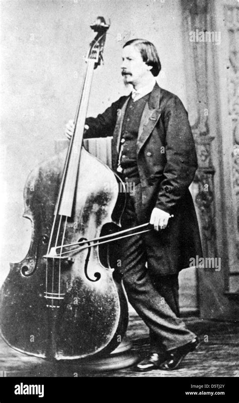 GIOVANNI BOTTESINI (1821-1889) Italian composer and double bass Stock ...