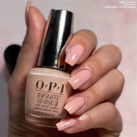 OPI Bubble Bath and Put it in Neutral Combo — Lots of Lacquer