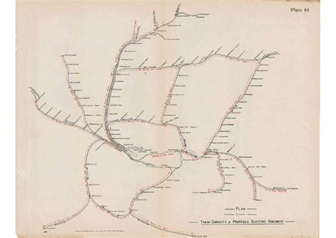 john bradfields masterplan  sydneys rail network circa