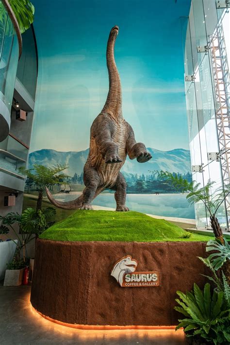 SAURUS Coffee & Gallery, Saigon: Step Inside A Miniature Jurassic Park