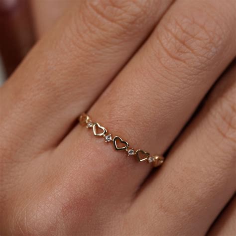 Infinity Heart Ring - Etsy