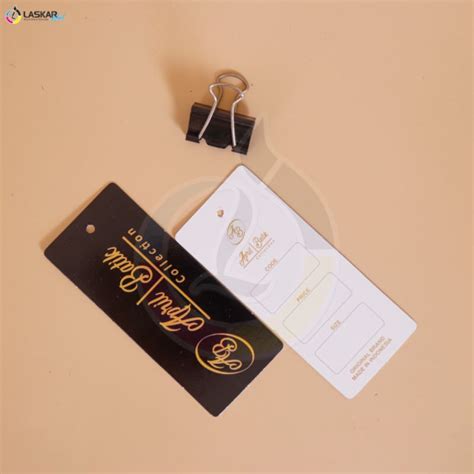 jual label baju label hangtag tipis label nama label cap label costum