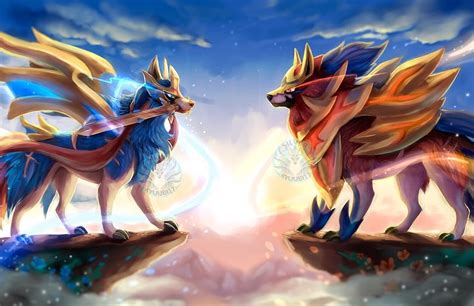 Zacian And Zamazenta Wallpaper