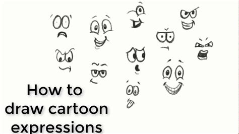 Drawing: How To Draw Easy Cartoon Faces Step by Step for beginners - YouTube