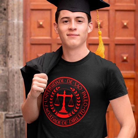 camiseta personalizada faculdade de direito
