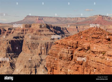 View of the Grand Canyon West at Eagle Point from the Hualapai Nation ...