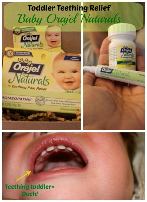 Toddler Teething Relief with Baby Orajel Naturals Teething Tablets and Gel – The Next Kid Thing