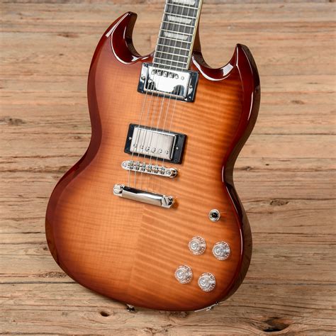 epiphone sg modern figured sunburst  chicago  exchange
