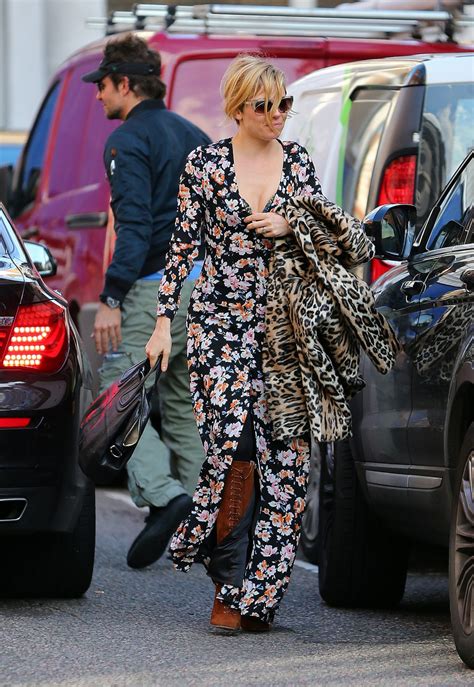 SIENNA MILLER Out and About in Mayfair – HawtCelebs