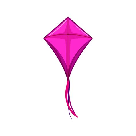 activité cerf-volant ciel dessin animé illustration vectorielle