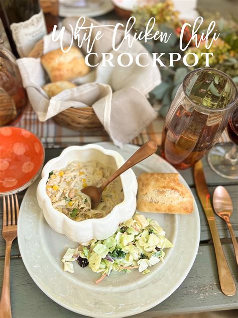 White Chicken Chili Recipe (Delicious Easy Crockpot)