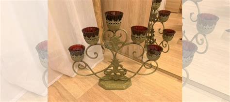 Пятисвечник (подсвечник) купить в Москве | Хобби и отдых | Авито