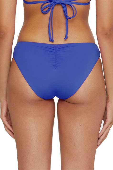 BECCA BY REBECCA VIRTUE Adela Ruched Hipster Bikini Bottom – Bora Bora ...
