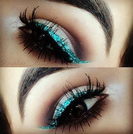 15 Amazing Teal Eye Makeup Ideas - Pretty Designs