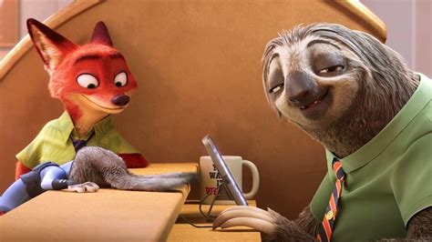 Kenali Watak Sloth Dalam Filem Zootopia