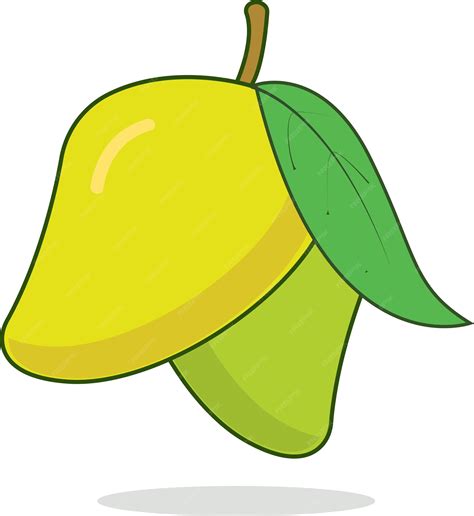 Premium Vector | Mango fruit logo vector template. Mango in flat style