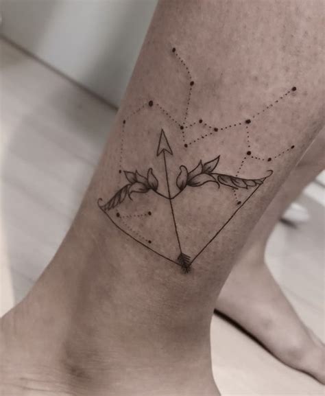 Tatuagem Sagitario Delicada