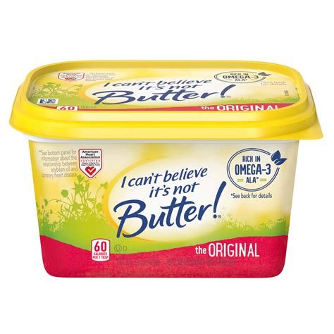I Can’t Believe It’s Not Butter! Original Spread, 15 oz Tub - Walmart.com